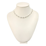 Choker Gargantilha Cristal Zirconia A Prata 925 Antialergico