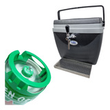 Chopeira A Gelo Para Barril Heineken 5 Lts Serpentina Inox