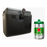 Chopeira A Gelo Portátil Para Barril Heineken 5l Completa Cor Preto