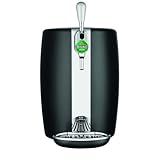 Chopeira Elétrica KRUPS Beertender 5L B101 Acabamento Em Inox Compatível Com Barril Heineken Preta 110V