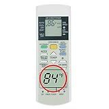 CHOUBENBEN Substituição Para Controle Remoto De Ar Condicionado Panasonic A75C2913 CWA75C2913 Display Em Fahrenheit E Celsius