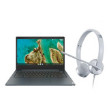 Chromebook Lenovo Ideapad 3 64 4gb Tela 14 Fone Lenovo 100