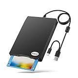 Chuanganzhuo Leitor De Disquete Unidade De Disquete USB Externa De 3 5 Polegadas Não Compatível Com Mac Compatível Com Windows 11 10 10 Pro 8 7 2000 XP Preto