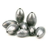 Chumbada Oliva Para Pesca 1 Kg Tamanho 4