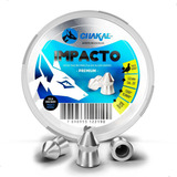 Chumbinho 5 5 Carabina Pressão Chakal Impacto 125pç Precisão