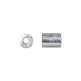 Chumbinho Trava Para Cabo Aço 3 16x6 4 Mm X 1 7mm C 50 Pçs