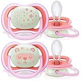 Chupeta- Philips Avent- Rosa- Pacote De 2 Unidades-