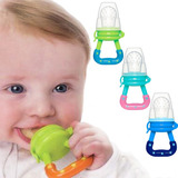 Chupeta Alimentadora De Silicone Porta Fruta Infantil