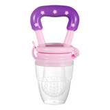 Chupeta Alimentadora Frutas Bico Silicone Para Bebê Mordedor