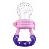 Chupeta Alimentadora Frutas Bico Silicone Para Bebê Mordedor