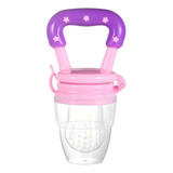 Chupeta Alimentadora Mordedor Bebê De Silicone Porta Frutas