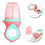 Chupeta Alimentadora Porta Frutas Mordedor Silicone Bebê