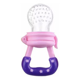 Chupeta Alimentadora Rosa Silicone Médico Segurança
