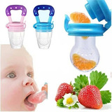 Chupeta Alimentadora Silicone Porta Fruta Infantil Papinha