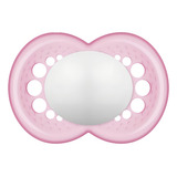 Chupeta Bico De Silicone Skinsoft Original 6m Rosa Mam
