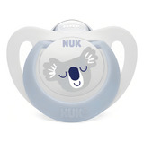 Chupeta Com Bico De Silicone Star Silicone 0 6 Meses Nuk