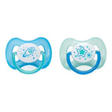 Chupeta Comfort Bico Silicone Brilha Escuro T2 2und 6m Buba