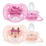 Chupeta De Silicone Calmante Avent Ortodontica Soft Bebe