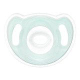 Chupeta First Moments Delicate Tam1 Azul Fisher Price Bb1210 Liso Período De Idade 0 A 6 Meses