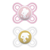Chupeta Mam Perfect Start 0 2m Bico Silicone Meninas Bebê