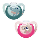 Chupeta Nuk Star Silicone Bico Oral Fit Tamanho 3 Acima 18m