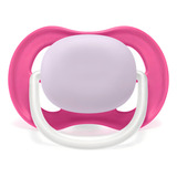 Chupeta Philips Avent Ultra Air Unitaria Lisa Menina 6 18m Cor Rosa Período De Idade 6 18 Meses