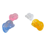 Chupeta Prime De Silicone Calming Bico Simétrico Baby Nany Cor Azul Período De Idade 6 12 Meses