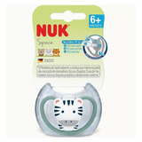 Chupeta Space Tigre Azul Menino 18m Tam 3 Nuk