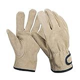Churrasco Luvas Resistentes Ao Calor Couro Vaca Isoladas Isolamento Térmico Couro Alta Temperatura Luvas Anti Queimaduras Forno Cozinha Antiderrapantes Flexibilida