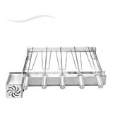 Churrasqueira 100 Inox Grill Gira Baixo 5 Espetos