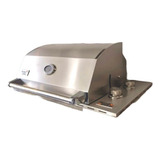 Churrasqueira A Gás Home grill Drop in Plus com Tampa 