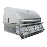 Churrasqueira A Gás Home Grill Premium Hg 3bs 3queimadores