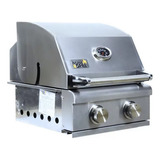 Churrasqueira A Gás Home Grill Smart 2 Queimadores Inox304