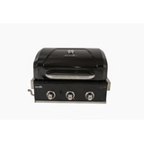 Churrasqueira Americana Char broil Flex Gás Carvão Embutirr Cor Preto