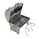 Churrasqueira Barco Bafo Eliza 40x25 Inox - Mesa De Corte