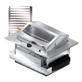 Churrasqueira Cook Top Apartamento Embutir Gás Glp Inox Top