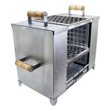 Churrasqueira Ecológica 2 Grelhas Portátil Aço Galvanizado Cor Inox