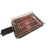 Churrasqueira Elétrica Portátil Grill Master Bandeja Inox 220v
