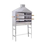 Churrasqueira Espetinho Com Coifa Inox Gudim