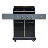 Churrasqueira Gas Grill Carrinho Inox Portátil