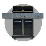 Churrasqueira Gas Grill Chaleur Devon Inox Portátil Promoção