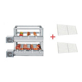 Churrasqueira Giratória Bivolt Inox 7 Espetos