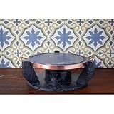 Churrasqueira Gourmet Fondue De Pedra Sabão Grande 32 Cm