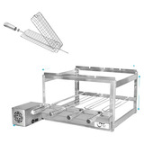 Churrasqueira Grill Em Inox 4 Espetos