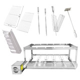 Churrasqueira Grill Kit 6 Espetos Em