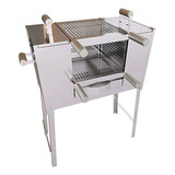 Churrasqueira Inox Eficiente Para Churrasco Sem Fumaça