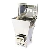 Churrasqueira Móvel A Bafo Diamante 100- Inox 71x47x31cm