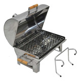 Churrasqueira Para Barco Bafinho Inox 40x25