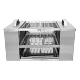 Churrasqueira Praia Churras Inox 304 Apartamento 70x40 Mec G