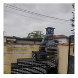 Churrasqueira Pré Moldada Forno E Fogão Trio Pré Moldado